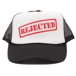 Rejected Trucker Hat Vintage Foam Mesh Cap Rejected Hat